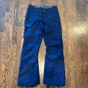 Patagonia Navy H20 Recco Ski/Snow Pants - Size XS